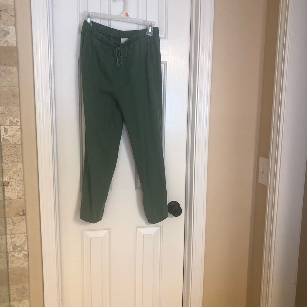 Matilda Jane 435 green calf length capris